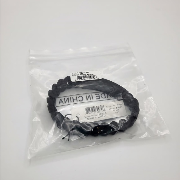 Marc By Marc Jacobs Black Bracelet NWT - Picture 2 of 7